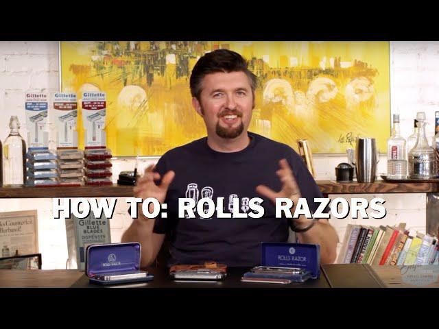 How To Use, Hone & Strop a Vintage Rolls Razor