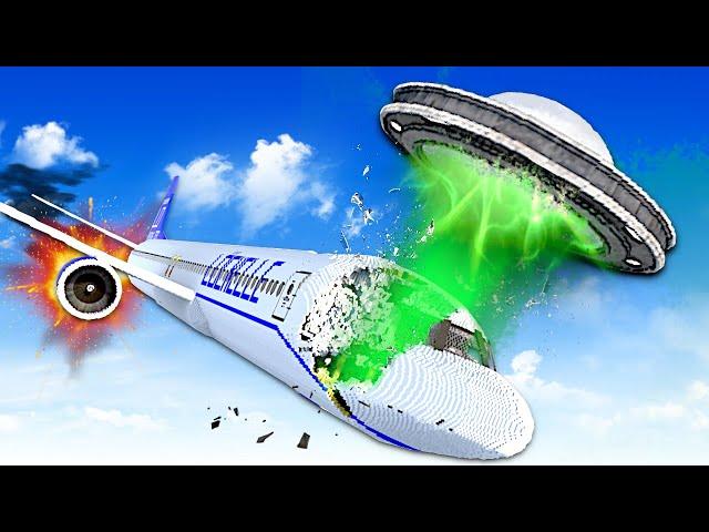 UFO CAUSES PLANE CRASH! (Teardown)