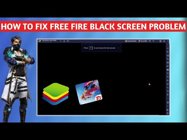 How To Fix Bluestacks 5 Black Screen Problem || Bluestacks 5 Free Fire Black Screen Problem