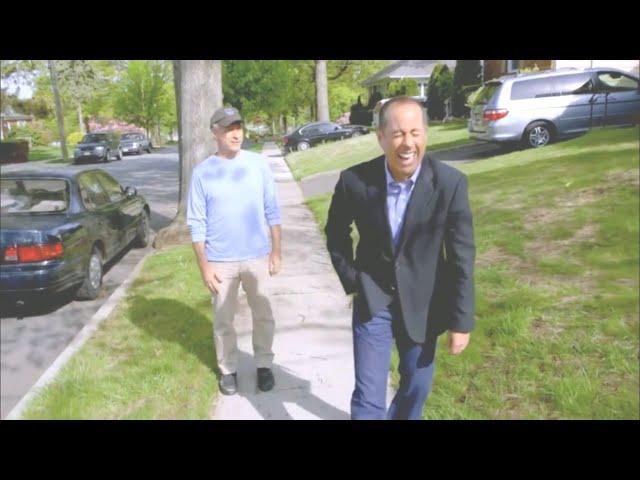 Jon Stewart & Seinfeld getting coffee