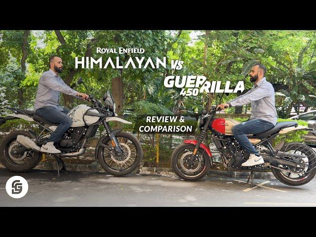 GUERRILLA 450 VS New HIMALAYAN | Must Watch!