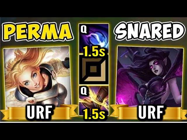 WE PLAYED THE FAMOUS SNARE SISTERS IN URF MODE (INFINITE SNARE COMBO LOL!)