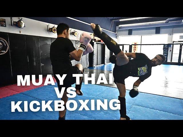 Muay Thai vs Pro Kickboxing Veteran with 40+ Fights