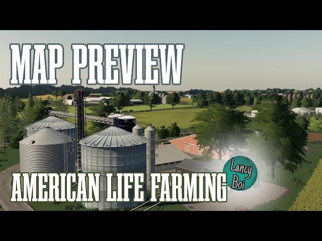 American Life Farming from Lancyboi is Amazing!! - Farming Simulator 19