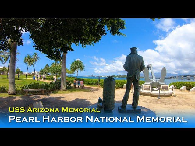 Pearl Harbor National Memorial Virtual Tour | USS Arizona Memorial  Hawaii 4K