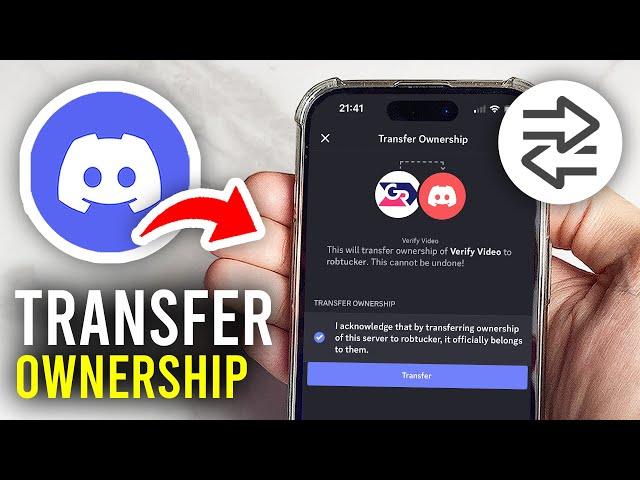 How To Transfer Ownership Of Discord Server - Full Guide