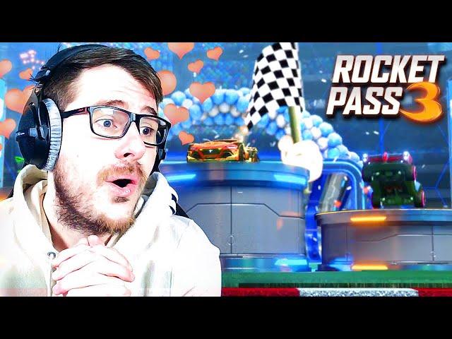 ALLE ITEMS zum ROCKET PASS 3 sind da...  Rocket League