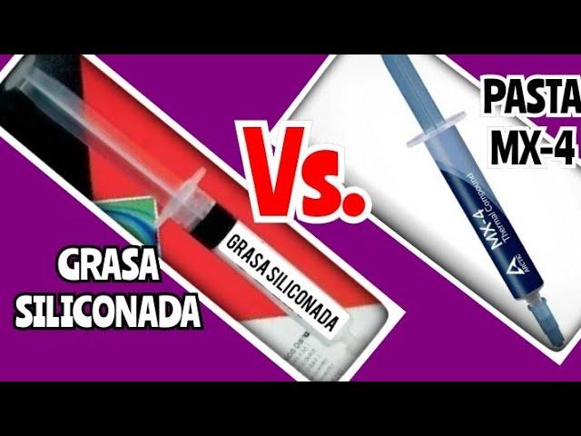 comparación pasta térmica MX4 Vs. Grasa Siliconada, que pasta disipa mejor el calor PS4 PS5 micros