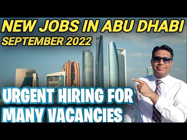 Latest Jobs In Abu Dhabi | UAE Jobs 2022