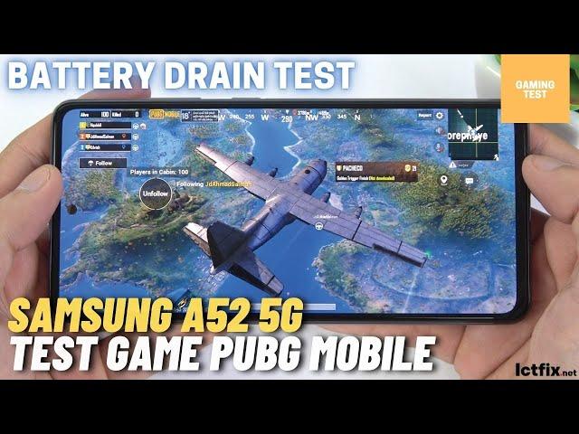 Samsung Galaxy A52 5G PUBG Gaming test | Snapdragon 750G, 120Hz Display