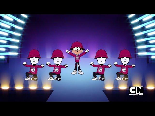 Robin and Jabbawockeez - Teen Titans Go! Justice League's Talent Show: Dance Crew Edition