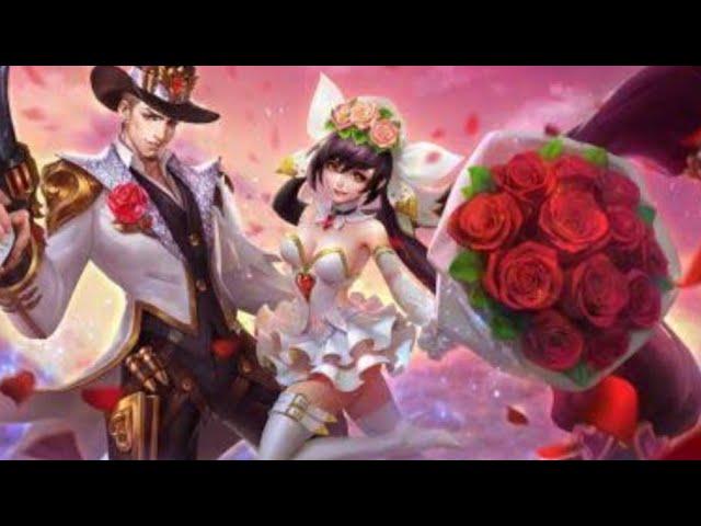 Layla x Clint. Lovely couple mobile legends 