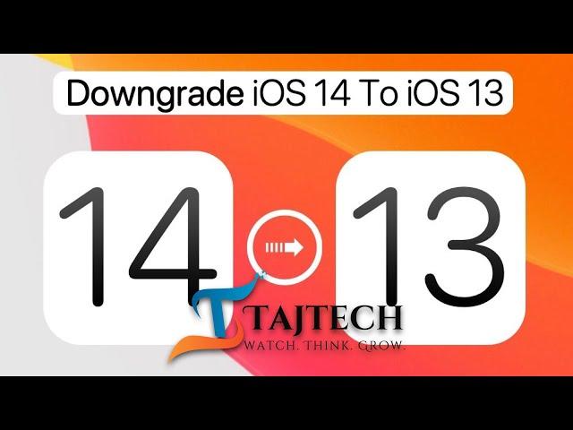 How to Downgrade iOS 14 to iOS 13! Without Losing Data