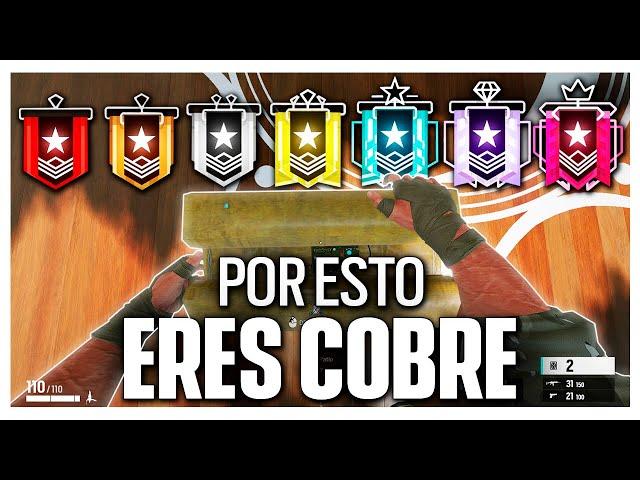 Por ESTA RAZÓN ERES COBRE | ANALIZANDO ERRORES | Caramelo Rainbow Six Siege Gameplay Español