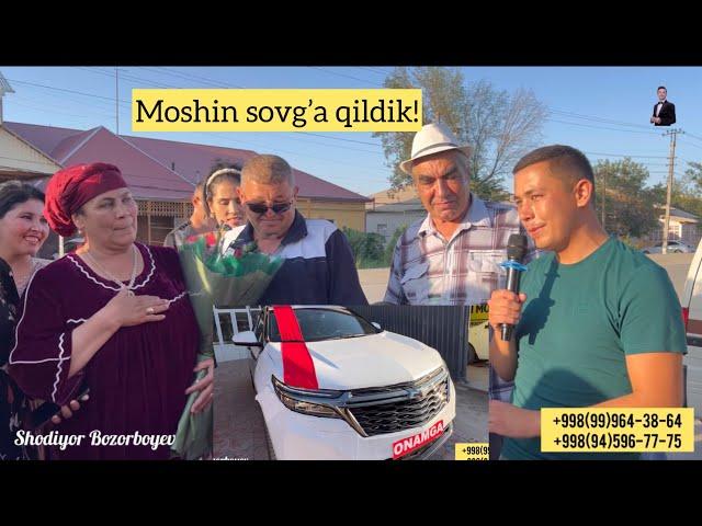 G’ozovot Gulnora apkama Moshin sovg’a qildik Ruslan avto savdo