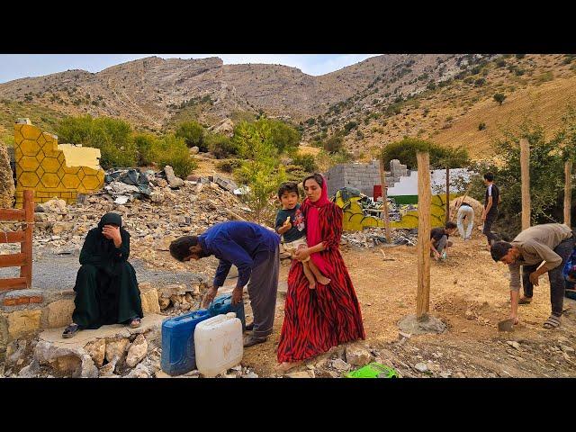 "Amir and His Family Leave Their Devastated Farm for a New Start"