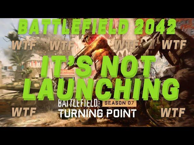 FIX BATTLEFIELD 2042 NOT LAUNCHING ISSUE | ENGLISH #battlefiled2042 #bf2042 #season7