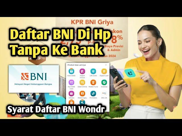 Cara Daftar Aplikasi BNI Mobile Banking | Tutorial Cara Buka Rekening Tabungan BNI Online