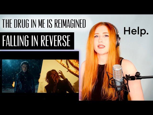 VOICE COACH REACTS | Falling In Reverse... THE DRUG IN ME IS REIMAGINED.