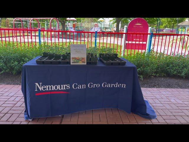 Growing Produce at Nemours Estate