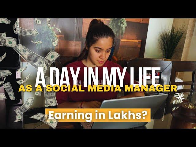 A day in the life of a Social Media Manager | Income, Lifestyle, Job | Meet Arora