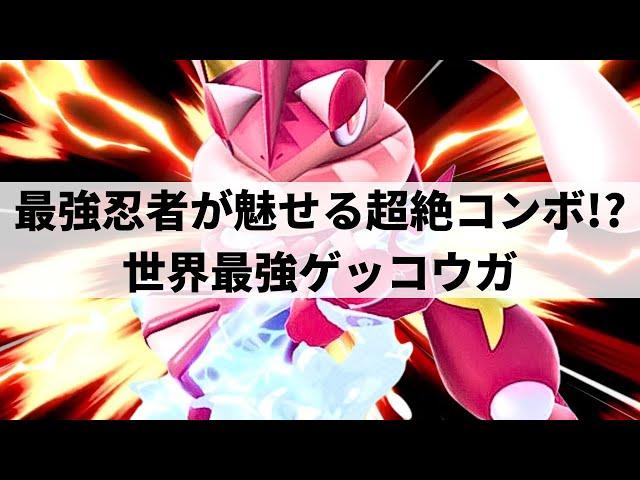 【スマブラSP】世界最強ゲッコウガが華麗な超絶テクニックを魅せる【Tarik ゲッコウガ/ハイライト】