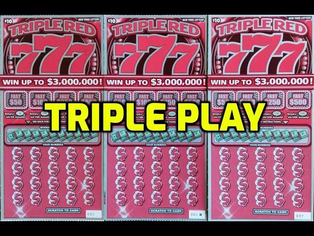 Let's Play! | New York Lottery Triple Red 777 Scratch-Off