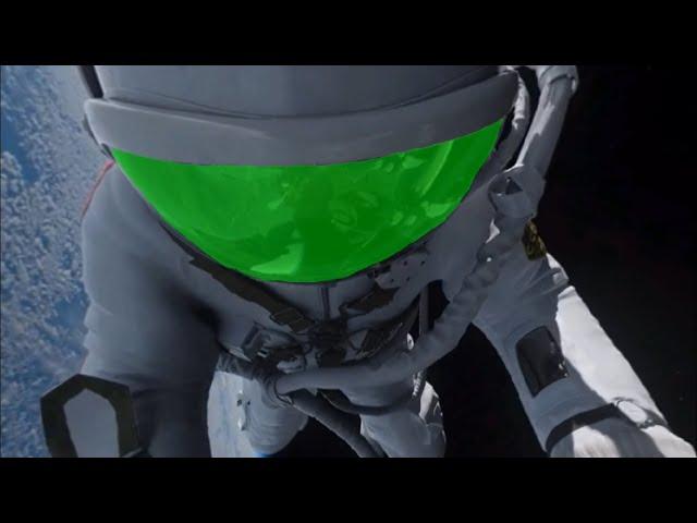 Green Screen Space Walk / Astronaut Effects Video