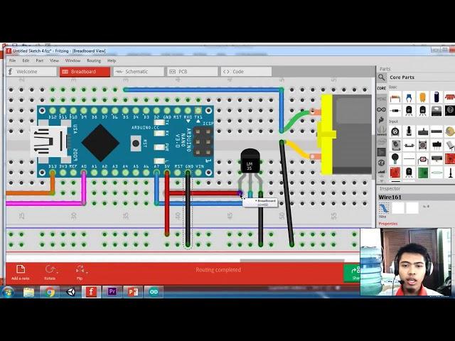 ARDUINO sensor suhu LM35 dan Sensor cahaya LDR