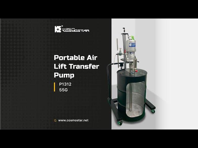 Cosmostar Portable Air Lift Transfer Pump P1312 (55G)​