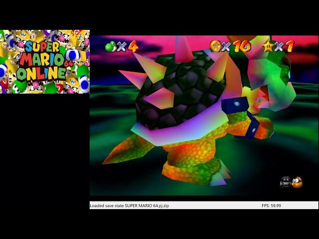 Super Mario 64 Online 1 Star Run w/ g0goTBC, DoodleVids and Caffinated Universe in 11:11 (Former WR)