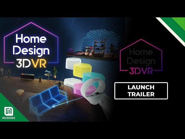 Home Design 3D VR | Launch Trailer | Koalabs & Microids