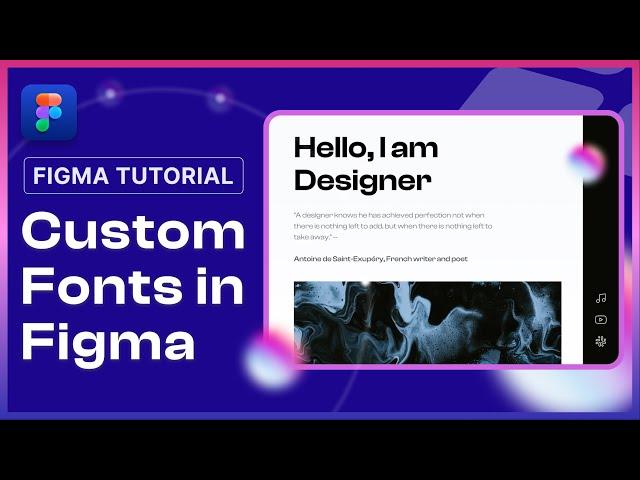 Add Custom Fonts to Figma - under 5 min