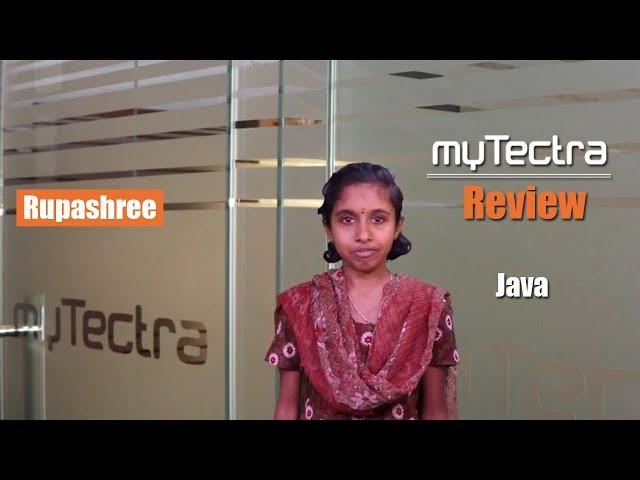 myTectra Reviews | Rupashree | Training company in Bangalore