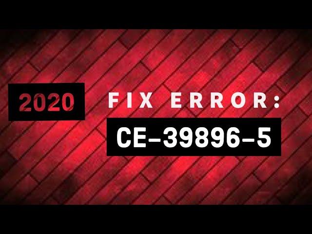 FIX PS4 ERROR: CE-39896-5 (cannot upload to Youtube) (WORKING IN 2024)