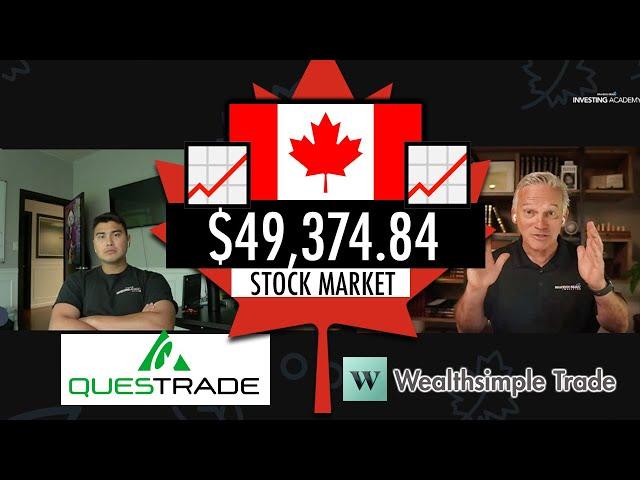 OUR PORTFOLIO UPDATE | $49,374.84 Questrade & Wealthsimple Trade Portfolio Update | Ep. 7