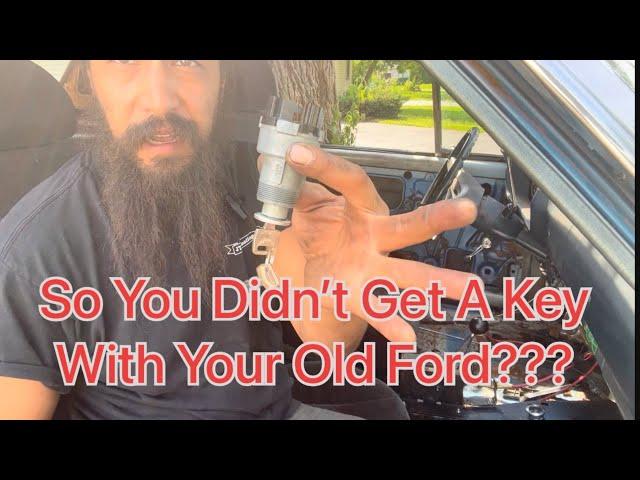 Ford Ignition Lock Cylinder Replacement Without Key