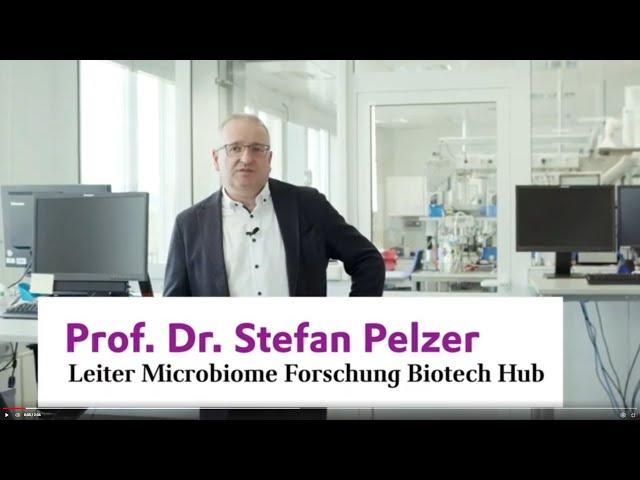 Prof. Dr. Stefan Pelzer on skin microbiome research at Evonik in Halle Künsebeck | Evonik