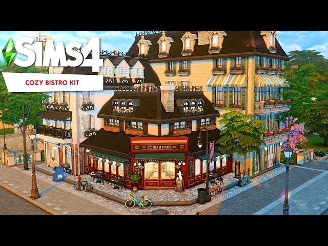 COZY BISTRO ||  || The Sims 4  Speed Build - NO CC