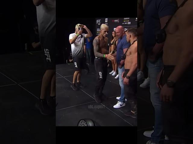 One of The Coldest Faceoff In UFC #shorts #ufc #faceoff