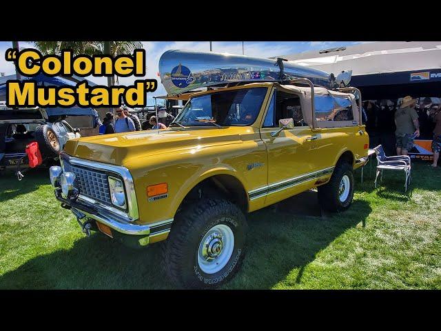 Overland 1972 Chevy K5 Blazer with Vintage Camping Gear