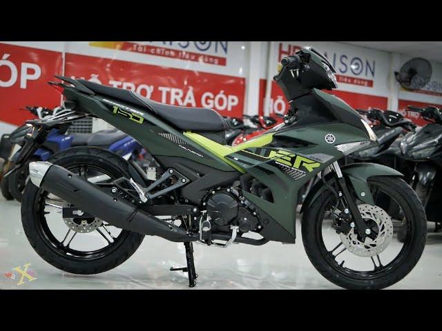 Yamaha Exciter 150i 2021 - Matte Green - Walkaround