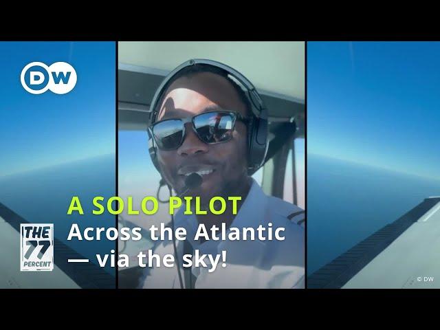 A Liberian's solo-flight to discover the Atlantic from above