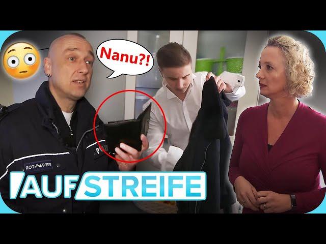 Was macht der denn da? Polizist findet plötzlich GEKLAUTEN GELDBEUTEL  | Auf Streife | SAT.1