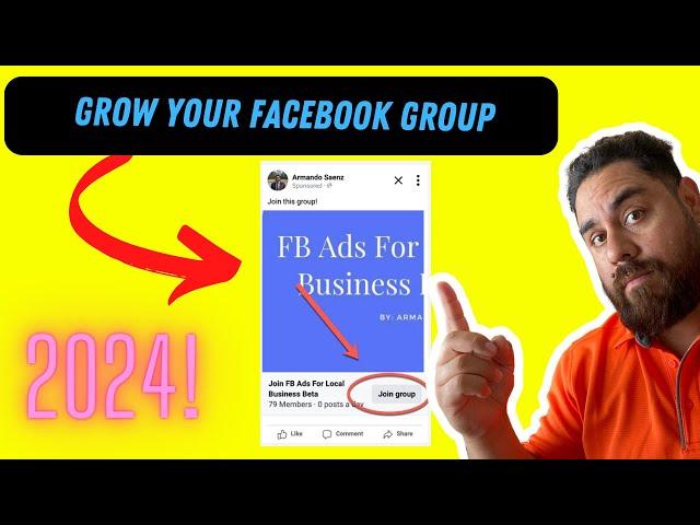 Facebook Ads To Promote Group 2024 | Create Facebook Ads to Promote A Group "Join Group" Button