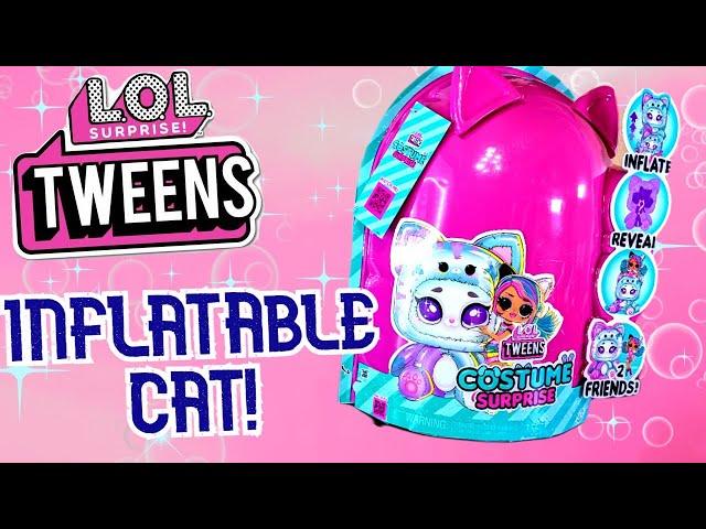 BIG POOFY CAT! | LOL Surprise Tweens - Costume Suprise - Emma Emo | Collector Review & Toy Unboxing