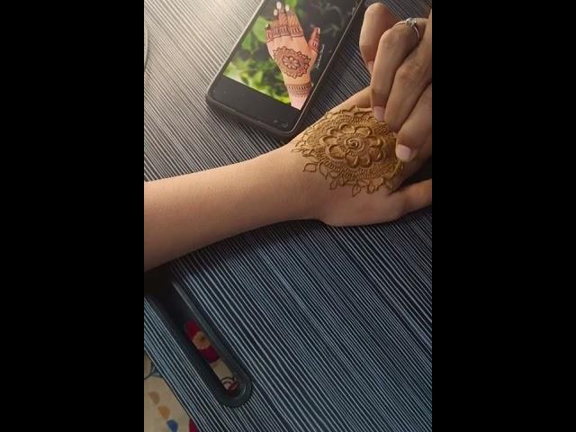 simple mehendi design by payals mehendi art ️