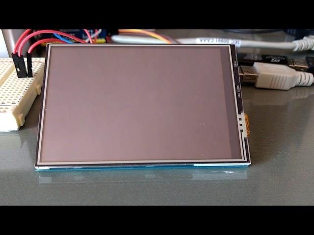 RPi 3.5 inch LCD with STM32F103C8T6