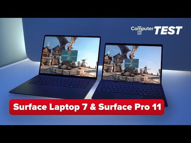 Surface Laptop 7 und Surface Pro 11 im Test: KI-Power Dank Snapdragon X Elite