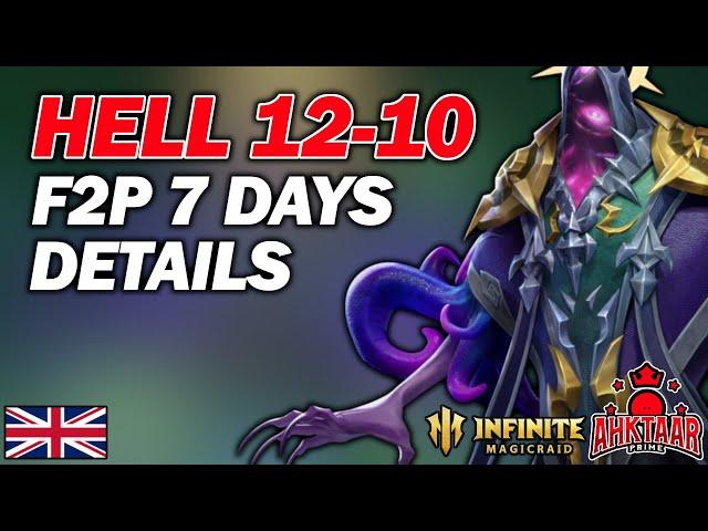 F2P 7 DAYS HELL 12-10 for Hezonja [Infinite Magicraid]